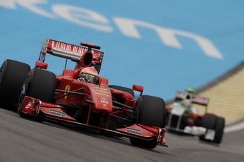 GIANCARLO FISICHELLA, FERRARI F60, FRIDAY PRACTICE, INTERLAGOS