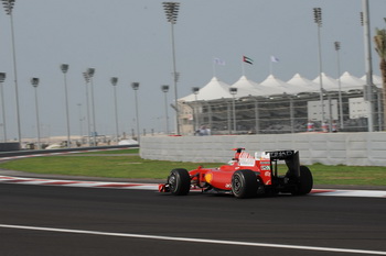 SCUDERIA FERRARI, FRIDAY PRACTICE ABU DHABI