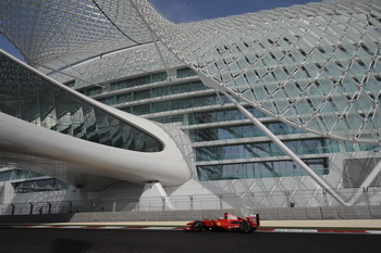 SCUDERIA FERRARI, FRIDAY PRACTICE ABU DHABI