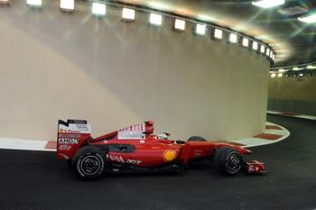 SCUDERIA FERRARI, FRIDAY PRACTICE ABU DHABI