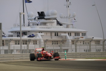 KIMI RAIKKONEN - FERRARI F60 - ABU DHABI QUALIFYING SESSION 2009