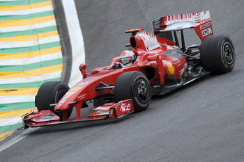 FERRARI F60 - 2009 BRAZILIAN GRAND PRIX, INTERLAGOS