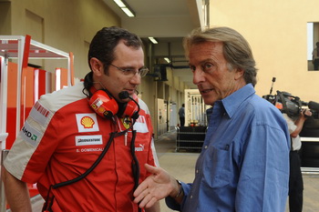 LUCA DI MONTEZEMOLO AND STEFANO DOMENICALI - ABU DHABI GRAND PRIX 2009