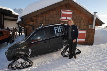 FIAT PANDA SNOWMOBILE