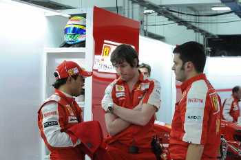 FELIPE MASSA AND ROB SMEDLEY