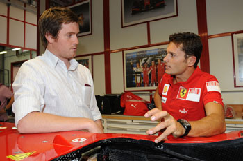 GIANCARLO FISICHELLA AND ROB SMEDLEY, MARANELLO