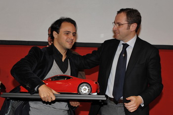 FELIPE MASSA AND STEFANO DOMENICALI