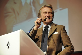 LUCA DI MONTEZEMOLO, FERRARI CHRISTMAS PARTY, DECEMBER 2009