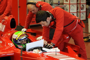 FELIPE MASSA - FERRARI F2007 - MUGELLO - DECEMBER 2009