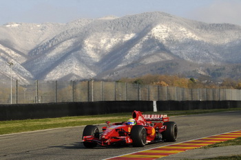 FELIPE MASSA - FERRARI F2007 - MUGELLO - DECEMBER 2009