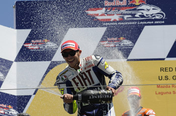 VALENTINO ROSSI - 2009 MOTOGP UNITED STATES GRAND PRIX, LAGUNA SECA