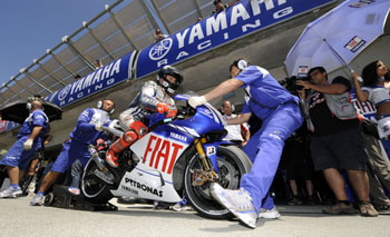 FIAT YAMAHA TEAM - 2009 MOTOGP UNITED STATES GRAND PRIX, LAGUNA SECA