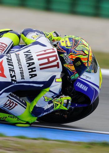 VALENTINO ROSSI - 2009 ASSEN TT - WIN NUMBER 100