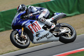 JORGE LORENZO - FIAT YAMAHA TEAM - MISANO QUALIFYING SESSION 2009