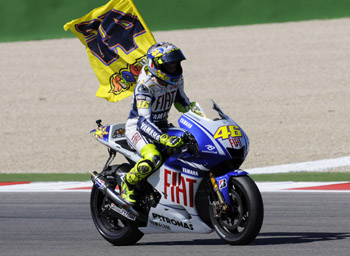 VALENTINO ROSSI - FIAT YAMAHA TEAM - MISANO GRAND PRIX 2009