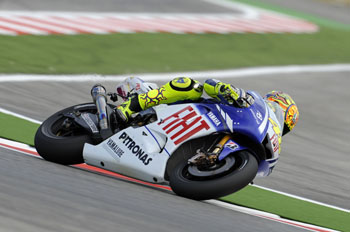 VALENTINO ROSSI - FIAT YAMAHA TEAM - MISANO QUALIFYING SESSION 2009