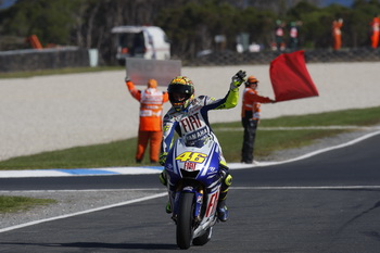 VALENTINO ROSSI - 2009 MOTO GP AUSTRALIAN GRAND PRIX, PHILLIP ISLAND