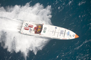 Team bosses Alfredo Nuzzo and Alfredo Amato partnered each other last year to seventh place in the SuperSport standings in the #22 Big Sergio boat.