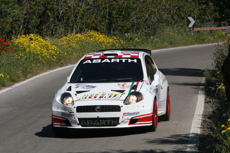 UMBERTO SCANDOLA - GRANDE PUNTO ABARTH - 2009 RALLY TARGA FLORIO