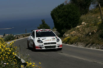 LUCA ROSSETTI - GRANDE PUNTO ABARTH - 2009 RALLY TARGA FLORIO