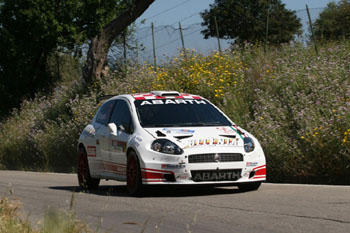 LUCA ROSSETTI - GRANDE PUNTO ABARTH - 2009 RALLY TARGA FLORIO