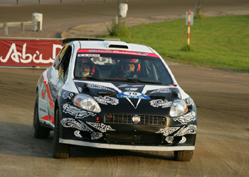 KIMI RAIKKONEN - GRANDE PUNTO ABARTH S2000 - RALLY FINLAND 2009