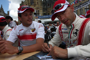 GIANDOMENICO BASSO AND BERND CASIER - BELGIUM YPRES RALLY, 2009