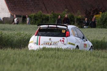 BERND CASIER - GRANDE PUNTO ABARTH - BELGIUM YPRES RALLY, 2009