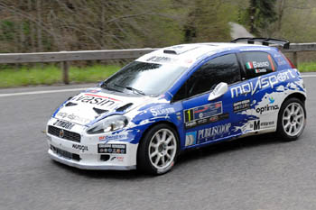 GIANDOMENICO BASSO - TEAM D'AMBRA GRANDE PUNTO ABARTH - 2009 RALLY MILLE MIGLIA