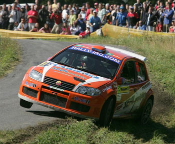 Jiř Skoupil/Tom Singer - Abarth Fiat Punto S1600 - 39th Barum Czech Rally Zlin