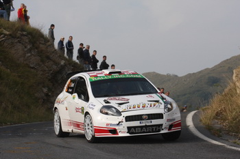 FRANCOIS DUVAL - ABARTH GRANDE PUNTO - 51ST RALLYE SANREMO 2009