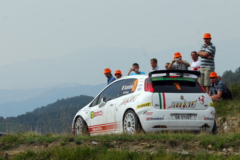 LUCA ROSSETTI - ABARTH GRANDE PUNTO - 51ST RALLYE SANREMO 2009