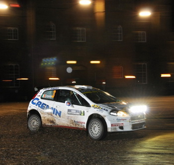 KEITH CRONIN - ABARTH GRANDE PUNTO S2000 - RALLY OF SCOTLAND 2009