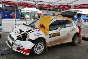 ANTON ALEN - ABARTH GRANDE PUNTO - 2009 RALLY INTERNACIONAL DE CURITIBA