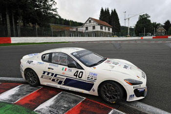 AF CORSE MASERATI GRANTURISMO MC GT4 - 2009 GT4 EUROPEAN CUP, SPA