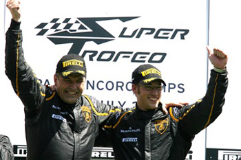 MAXIMILIAN GOETZ AND ACHIM WINTER - LAMBORGHINI GALLARDO SUPER TROFEO 2009 - SPA