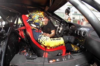 VALENTINO ROSSI - FERRARI 430 SCUDERIA 6 ORE DI VALLELUNGA (6 HOURS OF VALLELUNGA) 2009