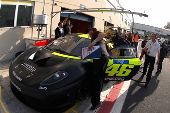 VALENTINO ROSSI - FERRARI 430 SCUDERIA 6 ORE DI VALLELUNGA (6 HOURS OF VALLELUNGA) 2009