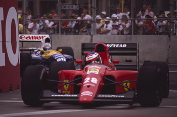 JEAN ALESI FERRARI