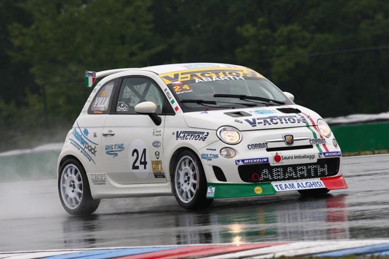 MANUEL VILLA - 500 ABARTH ASSETTO CORSE - BRNO, QUALIFYING