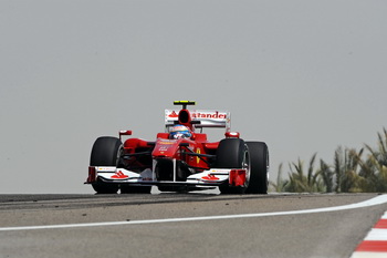 FERRARI F10 - FRIDAY FREE PRACTICE, BAHRAIN, MARCH 2010