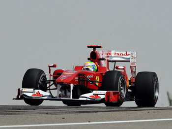 FERRARI F10 - FRIDAY FREE PRACTICE, BAHRAIN, MARCH 2010