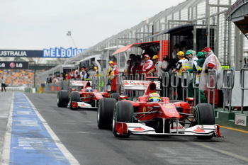 FERRARI F10 - MELBOURNE, AUSTRALIA