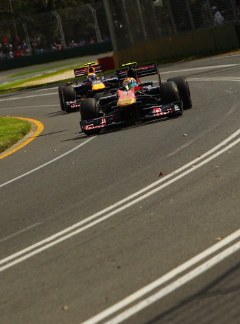 JAIME ALGUERSUARI - TORO ROSSO STR5 - 2010 AUSTRALIAN GRAND PRIX