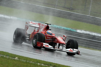 FERRARI F10 - QUALIFYING FOR 2010 MALAYSIAN GRAND PRIX, SEPANG