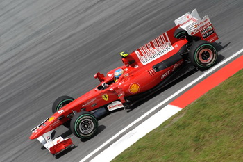 FERRARI F10 - 2010 MALAYSIAN GRAND PRIX