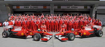 FERRARI F10 - 2010 CHINESE GRAND PRIX