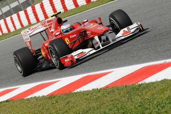 FERRARI F10 - QUALIFYING, BARCELONA, MAY 2010