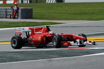 FERRARI F10 - QUALIFYING, BARCELONA, MAY 2010