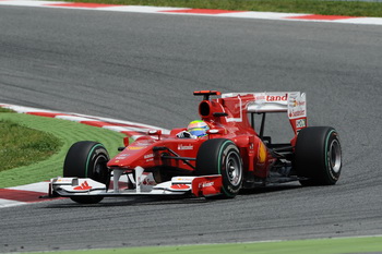 FERRARI F10 SPANISH GRAND PRIX 2010